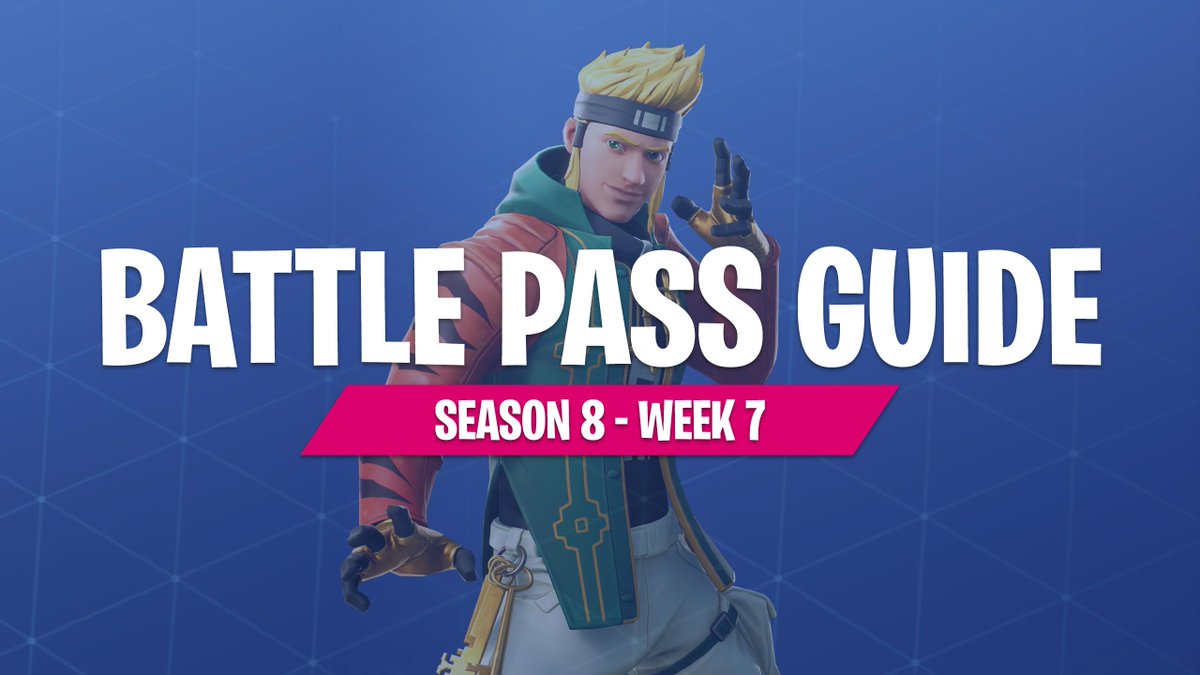 our fortnite season 8 week 7 battle pass guide is now available https fortnitemaster com news s8 w7 fortnite battle pass guide pic twitter com - application pour voir les stats fortnite