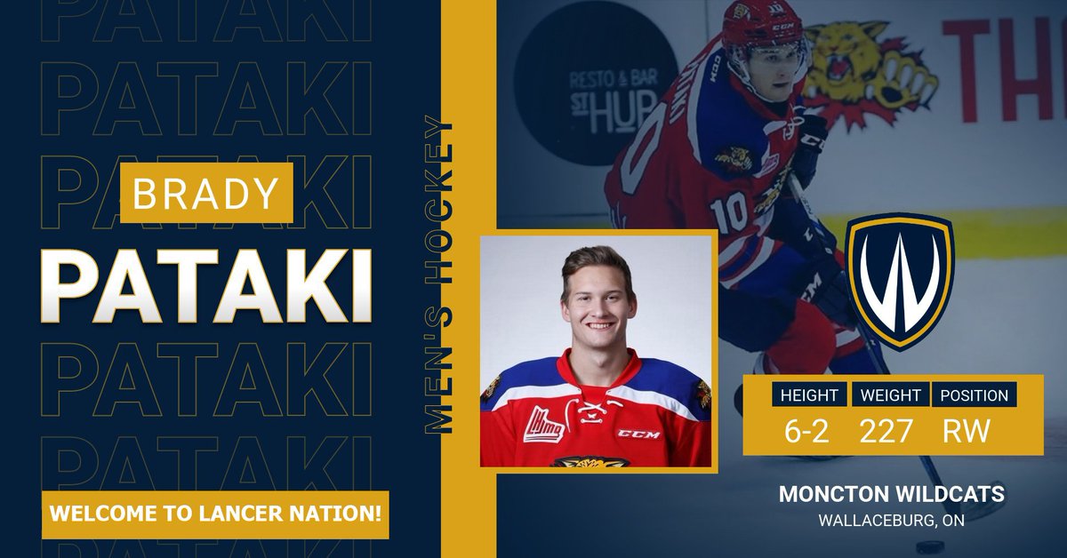 WindsorMHKY's tweet image. We are excited to announce the commitment of @BradyPataki to the Lancers for the 2019-20 season!! Welcome to Lancer Nation! #WeAreWindsor #LancerFamily