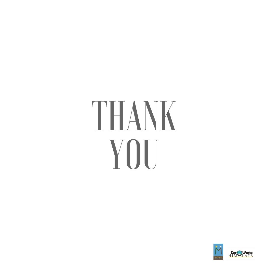 ZWH_Himalaya's tweet image. Thank you. Grateful for the support and love shown for the mountains.  
Your vote takes us a step closer to a cleaner earth, nature and mountains. 
Join us for #TheHimalayanCleanup 2019. Do stay tuned for updates.
@PremDasRai @IMI_Info @TheDarjChron @GAIAnoburn @brkfreeplastic