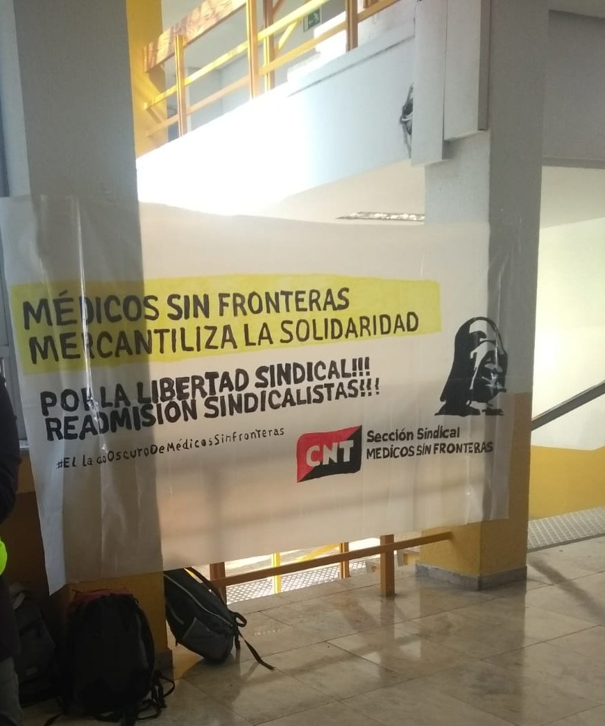 CNT Medicos Sin Fronteras Madrid tweet media