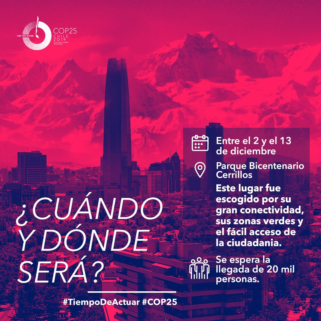 MinEnergia's tweet photo. AHORA⚡️En minutos participaremos del lanzamiento del Año #COP25, la mayor cumbre mundial del cambio climático que en diciembre se llevará a cabo en nuestro país. ¡Nuestro planeta necesita el compromiso de todos! 🌎♻️ #TiempoDeActuar https://t.co/SSAhDc7QAW