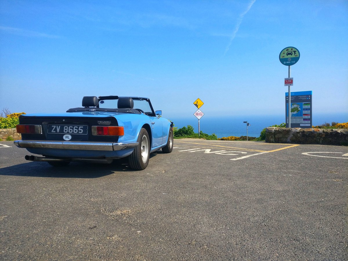 I missed this thing to bits! Welcome back buddy, here's to the Summer! #TriumphTR6
