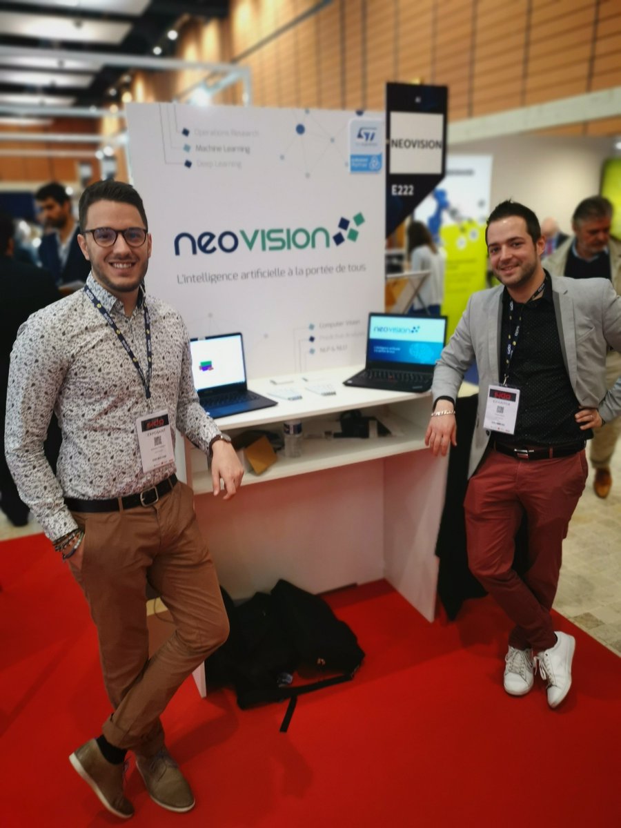 NeovisionSAS's tweet image. Super édition 2019 pour le @SIDOevent  

Ravis d&apos;avoir pu exposer cette année, de belles rencontres, une bonne ambiance et un lieu agréable. Que demander de plus ? 

A l&apos;année prochaine :)

#STPartnerProgram #WeAreMinalogic #IoT #Robotique #IA