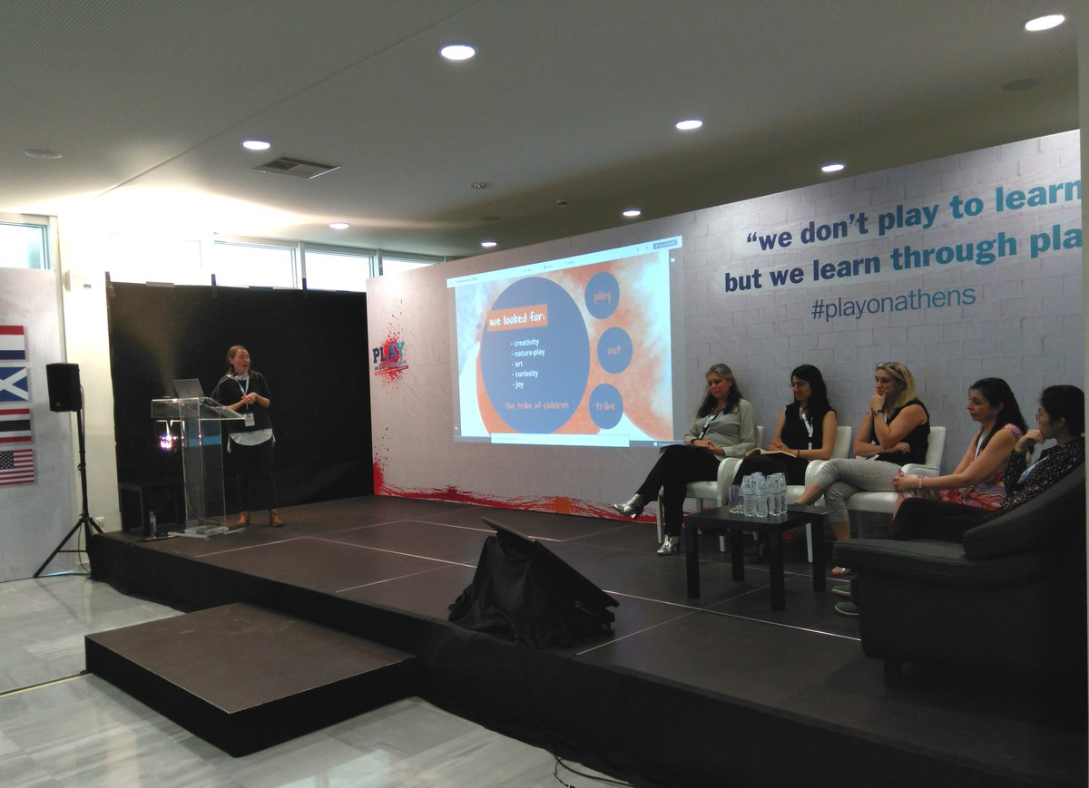 Our next pannel with presentations from Petia Gieva &amp; Maria Yaitzarova (Bulgaria), Hatice Sampaz (Turkey), Carrie Rose (Australia), Gloria Romlin (Sweden &amp; Mexico), Winni S. W. PUI (Macalo). #playonathens
