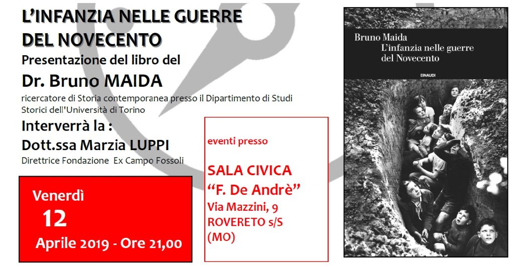 L’infanzia nelle guerre del Novecento, domani a Rovereto di Modena conocchidibambino.wordpress.com/2019/04/11/lin…