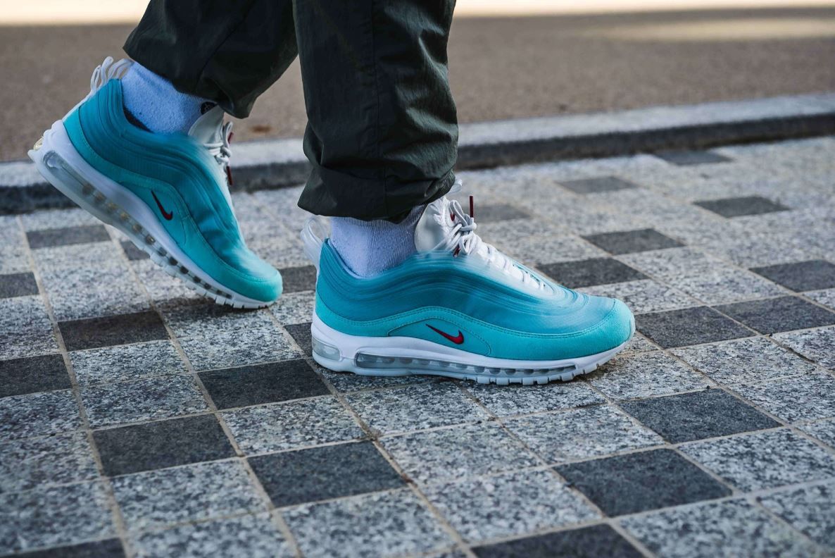 nike air max 97 shanghai kaleidoscope on feet