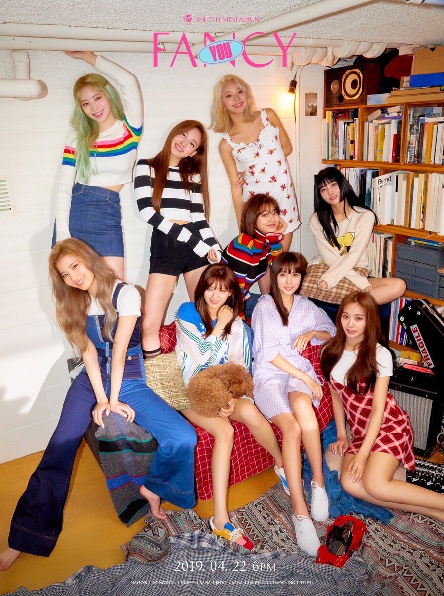 Koreaboo's tweet photo. We truly can never get enough of TWICE 😍🍭🤟 The newest teaser for "FANCY YOU" only have us falling deeper and deeper in love with the girls~ 😘 This photo really made us go "Oh My God" @JYPETWICE #FANCYYOU #FANCY https://t.co/iNMU1Q8yJu