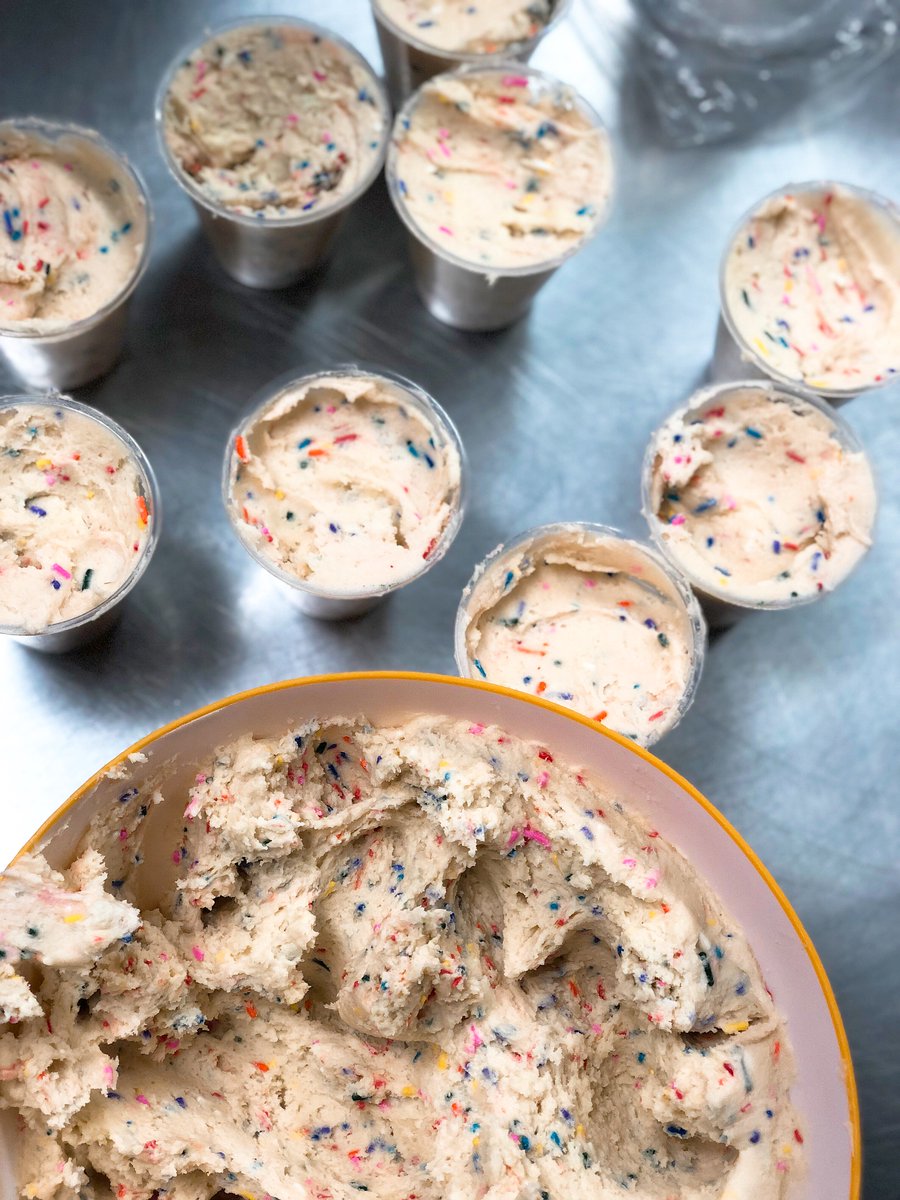 Dough my goodness our cookie dough is looking mighty fine today 😝 | #susiessweetshoppe