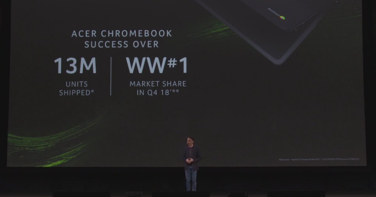 ChromebookLive's tweet image. @AcerFrance conforte sa position de leader sur le marché des Chromebooks ! #chromebook #ChomeOS
