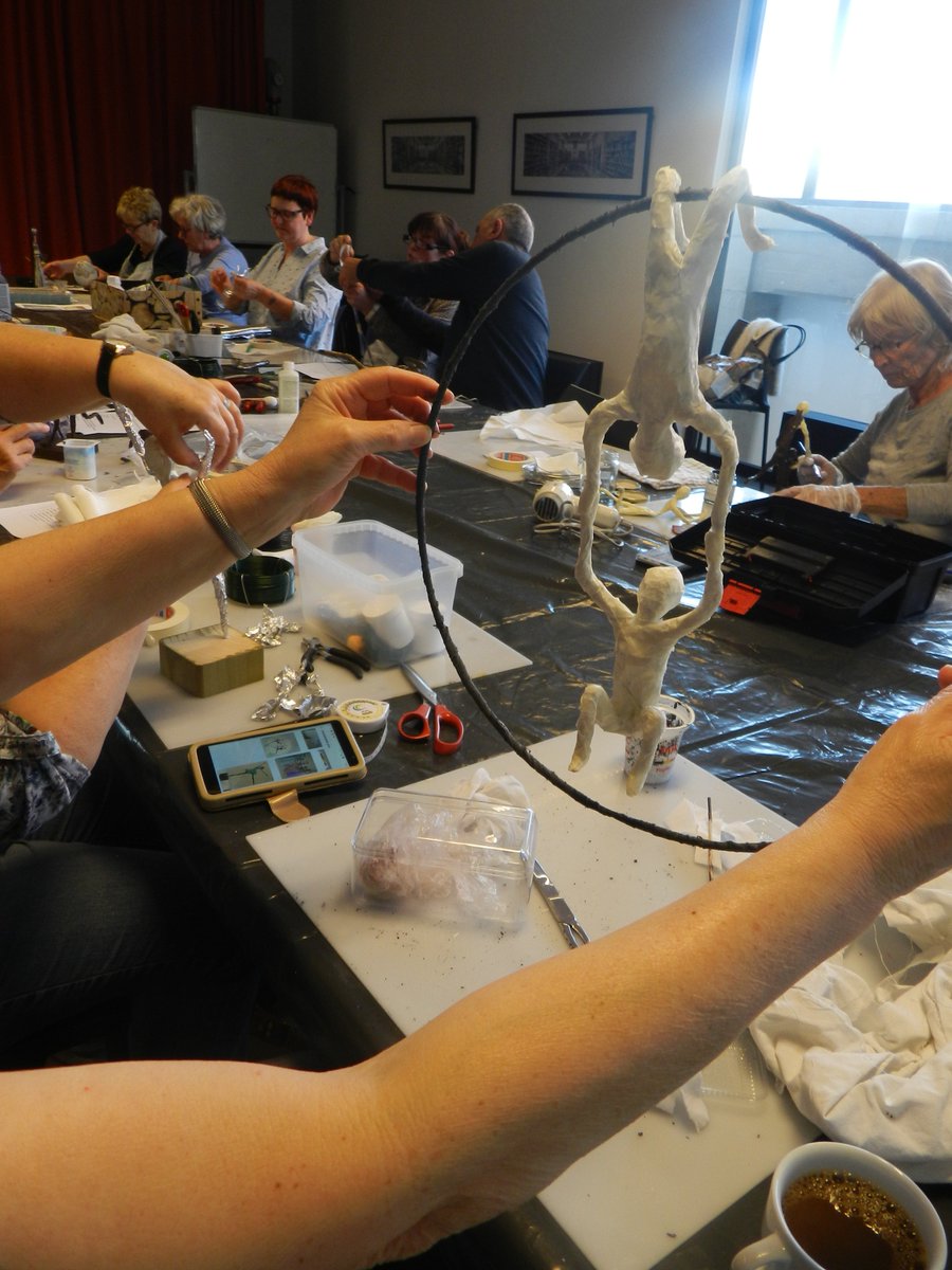 #Kreabib in #bibieper #ieper - creativiteit en bibliotheek, perfecte match :-) #makerspace