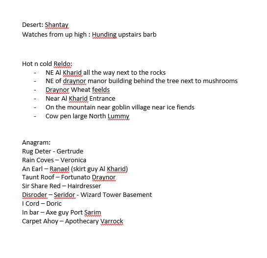 For the people that need a little help with Beginner Clues: BIG SHOUTOUT to the CC!