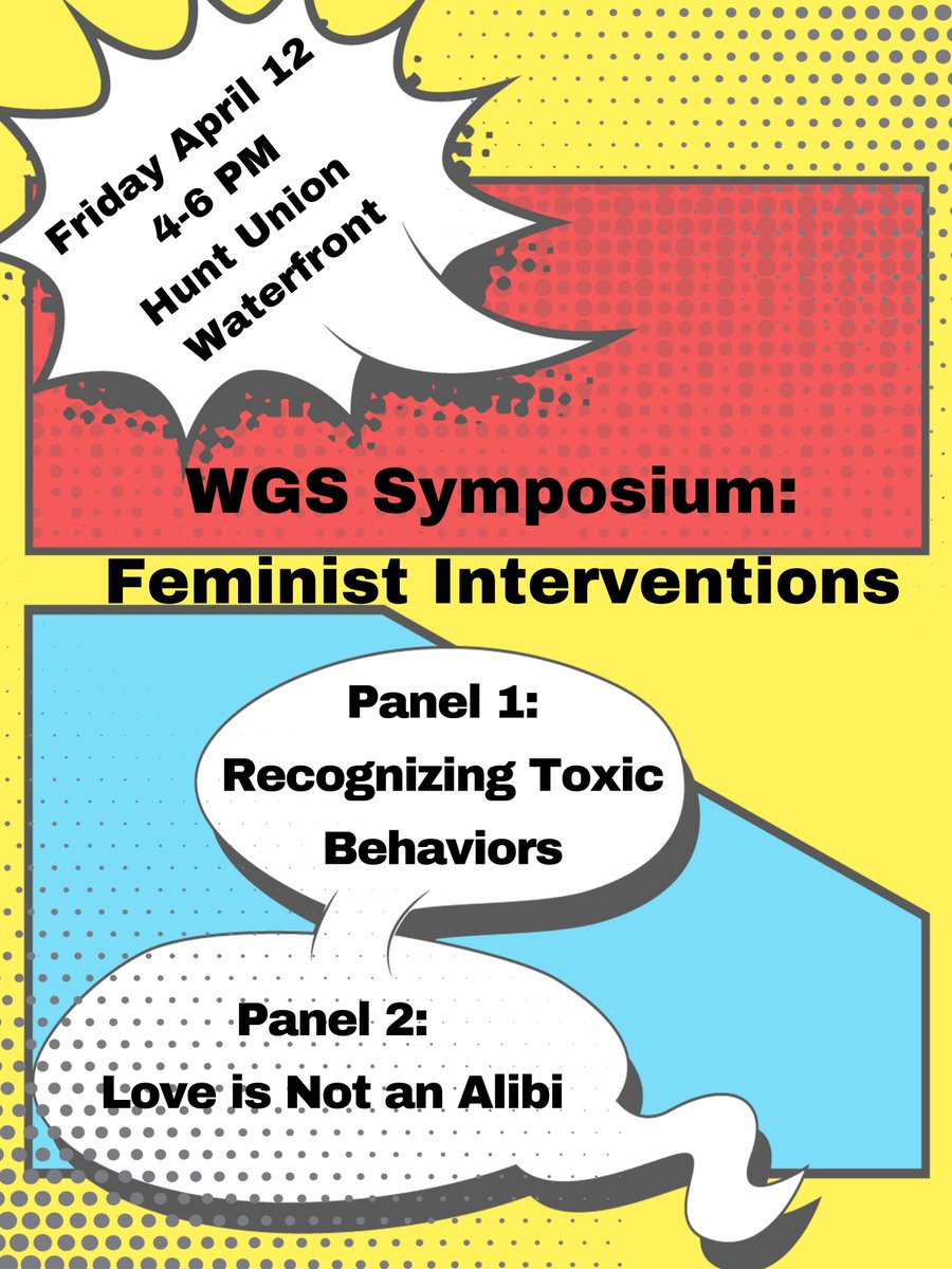 OneontaGSRC's tweet image. Tomorrow is the Women's and Gender Studies Student Symposium! Come check it out at 4pm in Waterfront, Hunt Union!