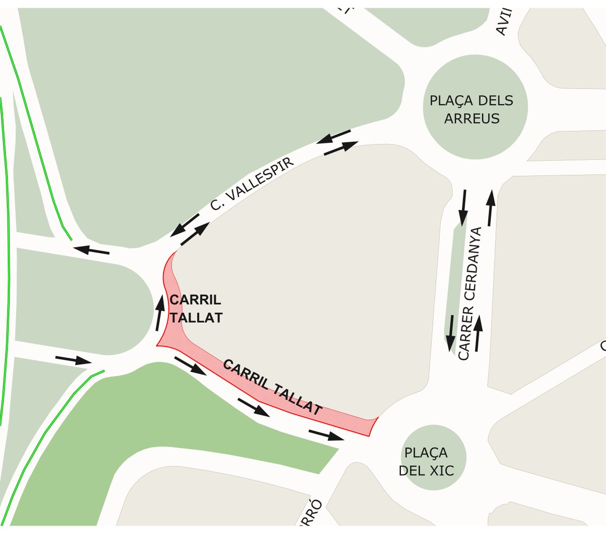 ajsantcugat's tweet photo. ⚠️Hi haurà talls PUNTUALS de trànsit entre la plaça del Xic i la rotonda de l'Hipòdrom per les obres del nou pas de vianants i carril bici que connectaran #Rubí i #SantCugat
🗓️13, 14 i 15 d'abril
S’evitaran els talls a les hores punta
https://t.co/aOXmWgQXjg https://t.co/ZrIjdCKVF2