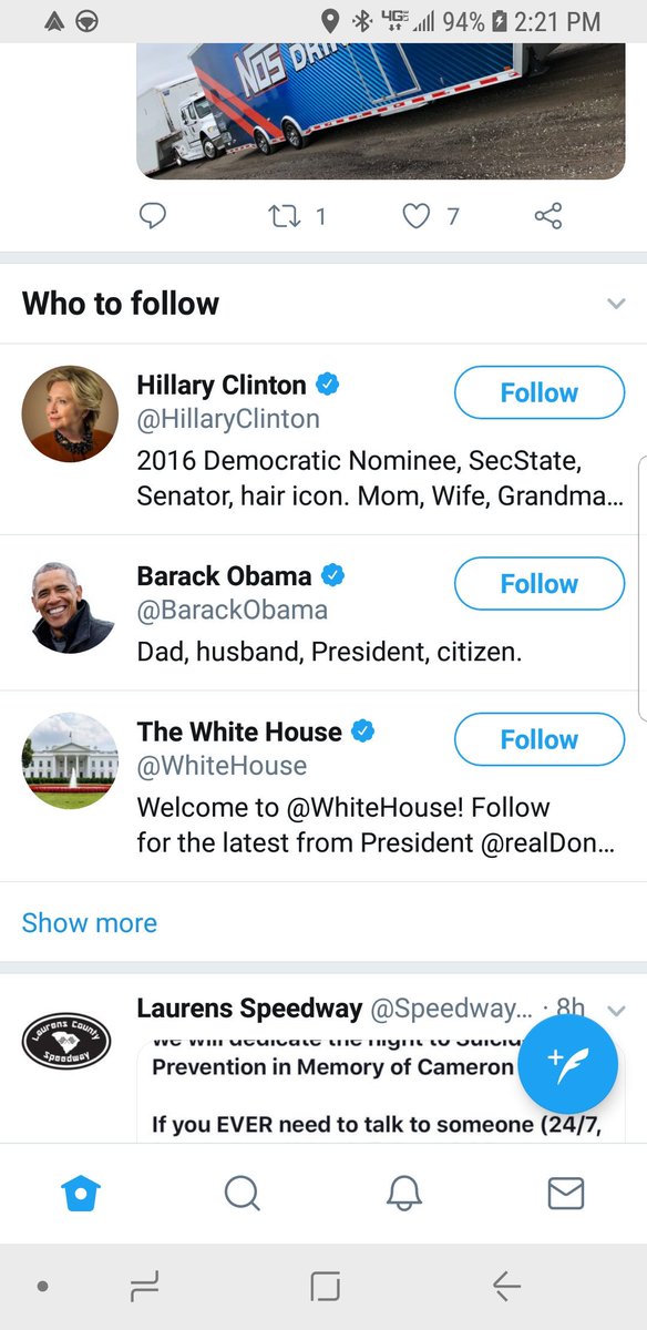 tylermillwood31's tweet photo. To many conservative likes or tweets.... they want you to follow these clowns?? https://t.co/y5s5quQouj