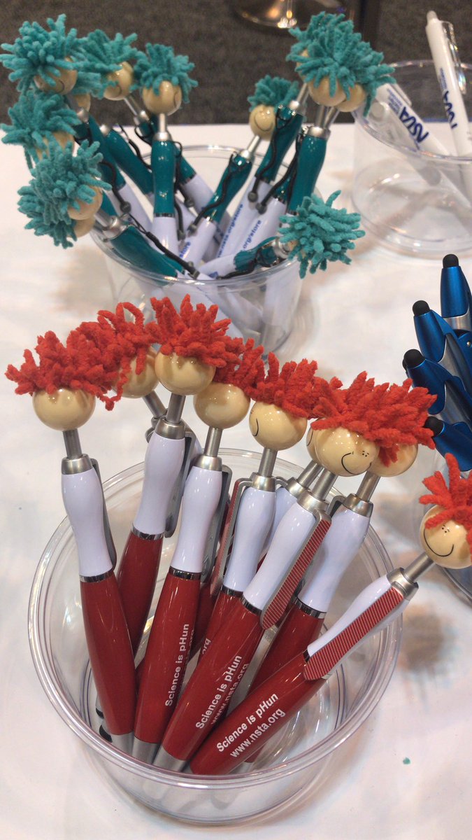 Kto2Science's tweet photo. Dear @NSTA , Please consider making pens that are multi-cultural.  Where are the black and brown pens? https://t.co/IOd28jCSx0
