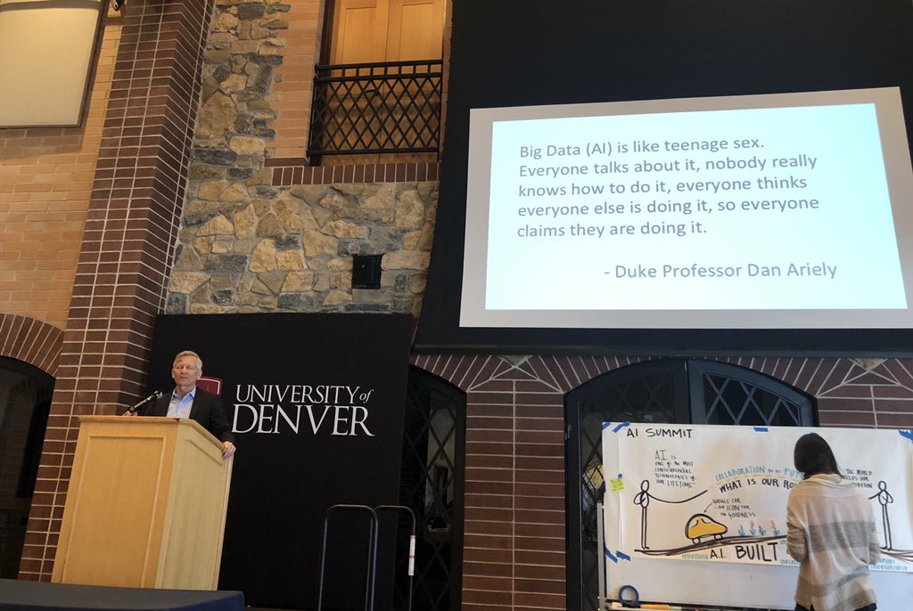 #AISummitDU @DenverProvost @ProjectXite #bigdata #AI