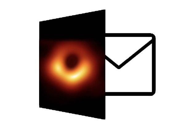 Am I the only one seing this ? 🤔 #emailgeeks #TrouNoir #BlackHole #Outlook #EmailMarketing