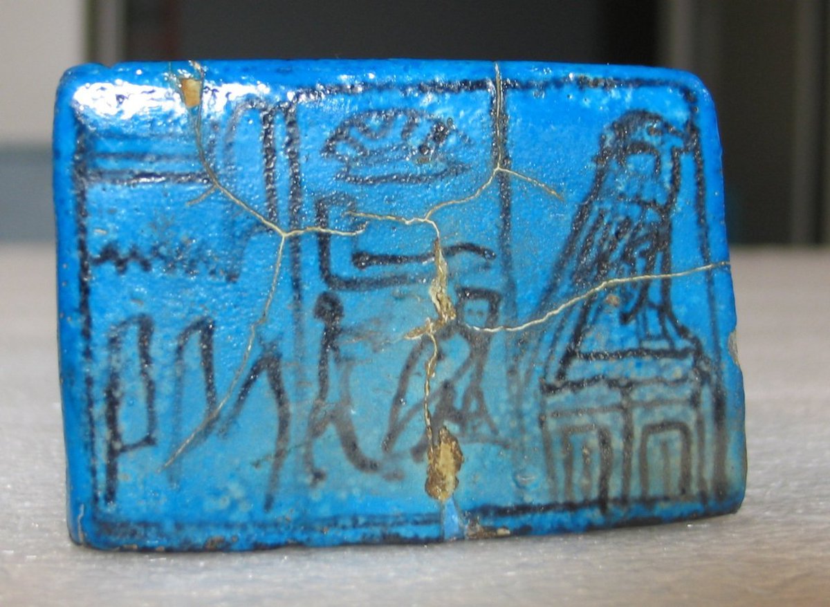 archaeologyart's tweet photo. Gaming Board Inscribed for Amenhotep III with Separate Sliding Drawer. Place of origin: Thebes, Egypt Date: ca. 1390-1353 B.C. Period: 18th Dynasty, New Kingdom Medium: Faience https://t.co/tgaJhtUzJ0