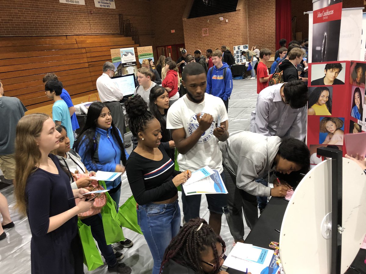 Warrior sophomores participate in a Career Fair!!