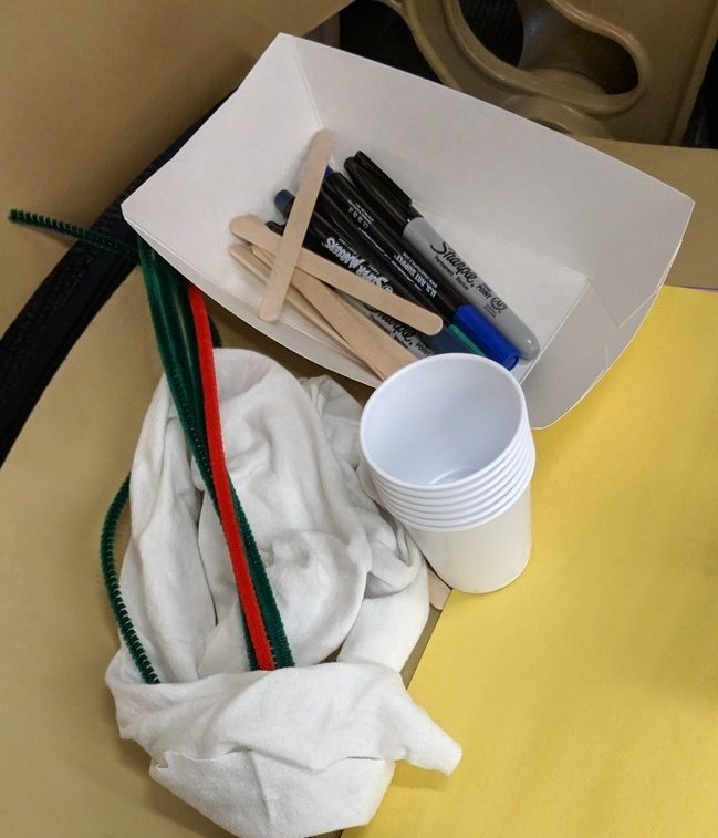 LJSarago's tweet image. Attending with @DavisNewRo colleague Mrs. Curry, Thinking Outside the Box Bringing Makerspaces and the Maker Mindset into Our Classrooms @TCRWP with @colleen_cruz 
What can you make with...? We made this. #NewRoTech