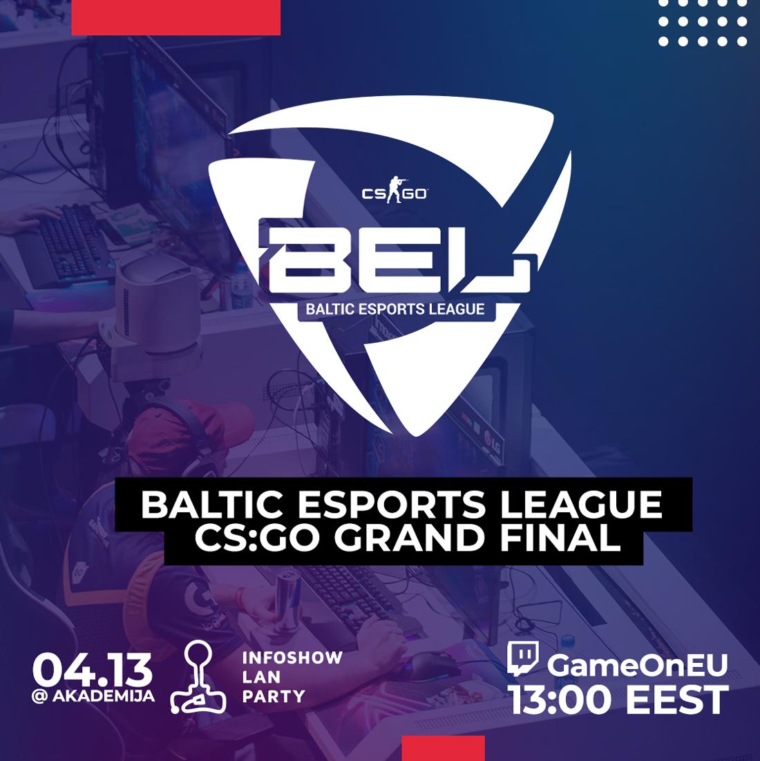 Only 2 days left till the Grand Final of BEL CS:GO Season 2! Are you ready to see which team is going to win? 1337HUANIA or alltheRAGE?? 🏆
The Grand Final will be streamed on official GameOn Twitch channel:
twitch.tv/gameoneu 📺