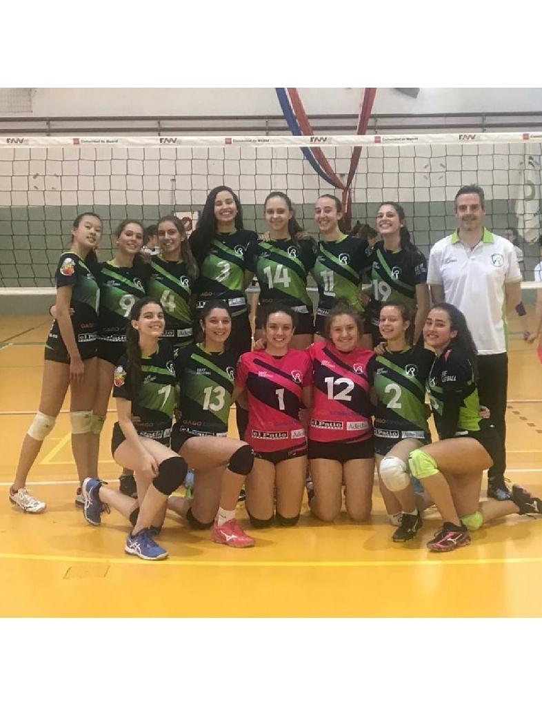 Foto cedida por Voleibol Rivas