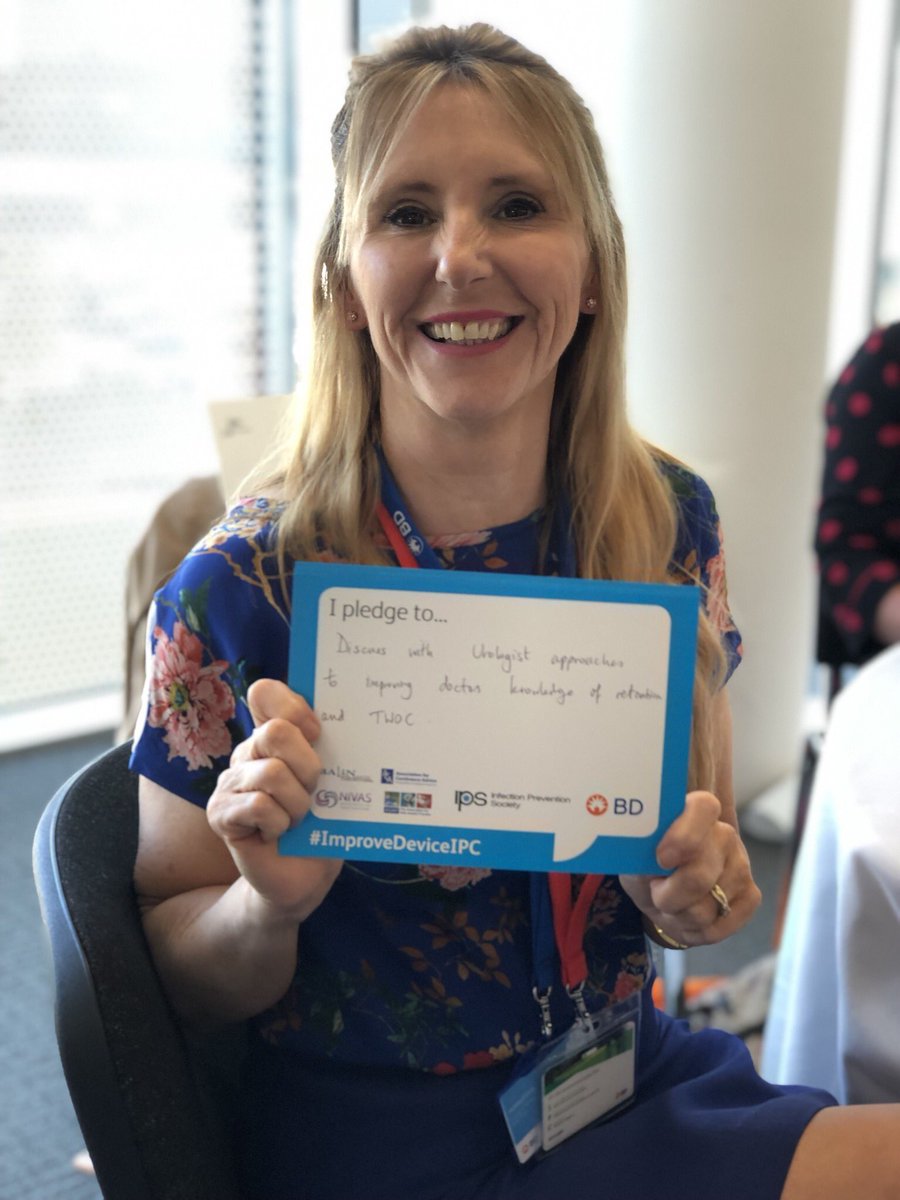 IPS_Infection's tweet photo. More pledges! #ImproveDeviceIPC @IPS_Infection @BAUNnurses https://t.co/Ts848efN0l