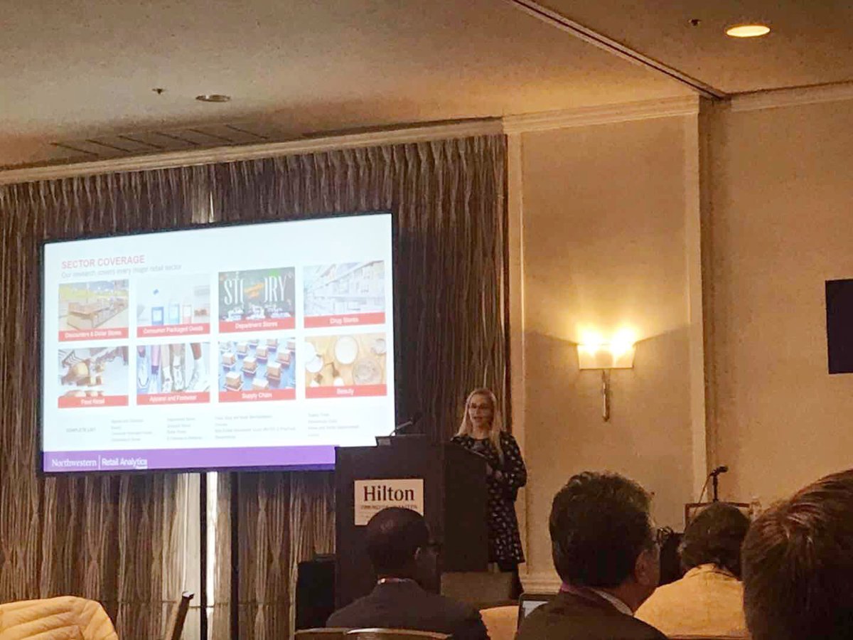 debweinswig's tweet photo. It was an honor to speak at the Retail Analytics Council in Chicago on US-China Retailers, Consumer Trends and AI today. Had a wonderful discussion with Charlotte Tsou, Dr. Martin Block, Dr. Don E. Schultz and Relvin Sun. #retailroboticsconf #coresightevents #retailers https://t.co/UIbw1y1oV4