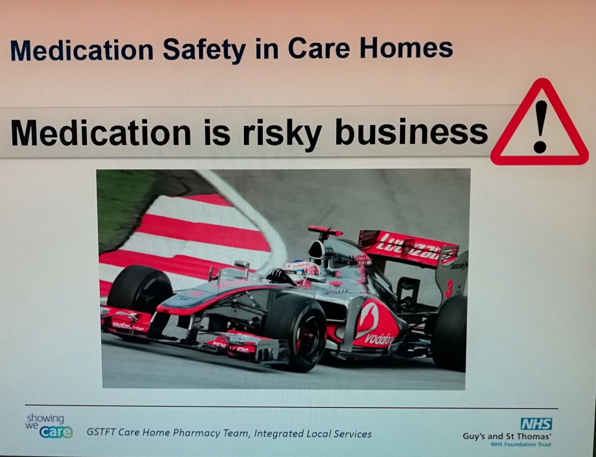 Bethan_Pharm's tweet image. Was great to talk about #medicationsafety in care homes with Lambeth &amp;amp; Southwark managers, nurses and commissioners today - medicines are risky business, but learning from errors &amp;amp; near misses essential #moch #WePh @HWLambeth @nhslambethccg @lb_southwark @NHSSouthwarkCCG @GSTTnhs