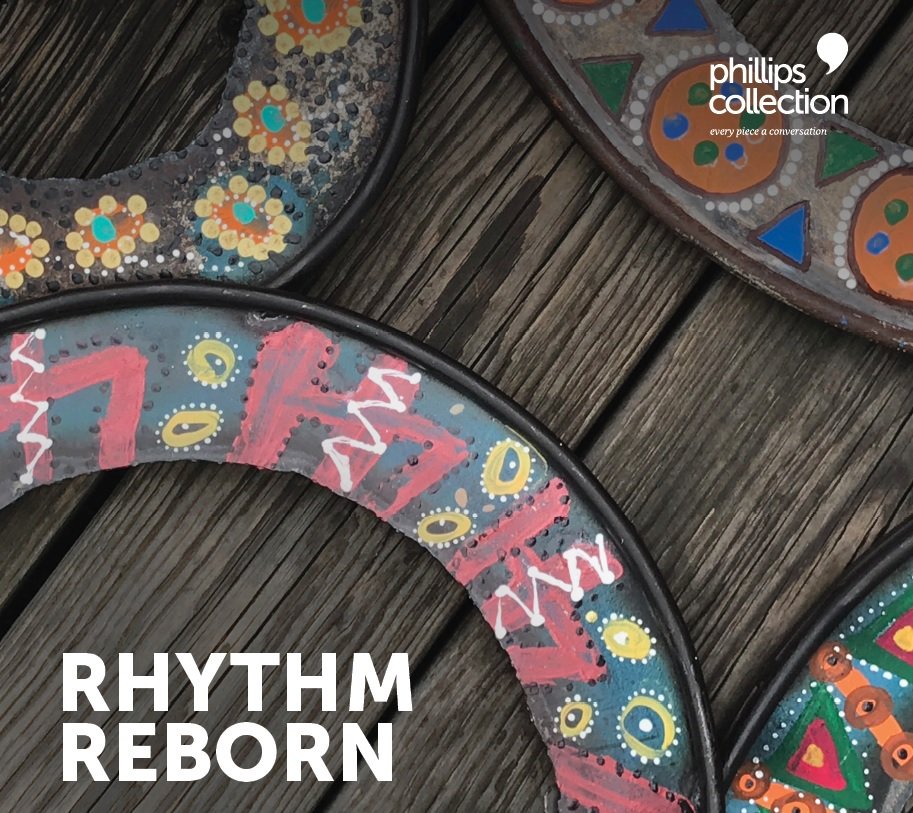EnrichmentWS's tweet photo. Capped off the spring @HPMarketNews yesterday with a visit to the @PhillipsCo showroom to check out our original artwork -- Rhythm Reborn. Thanks to our very special friends Jason and Mark Phillips! #RhythmReborn #hpmkt #DesignOnHPMkt #everypieceaconversation https://t.co/OXHMm0lOOI