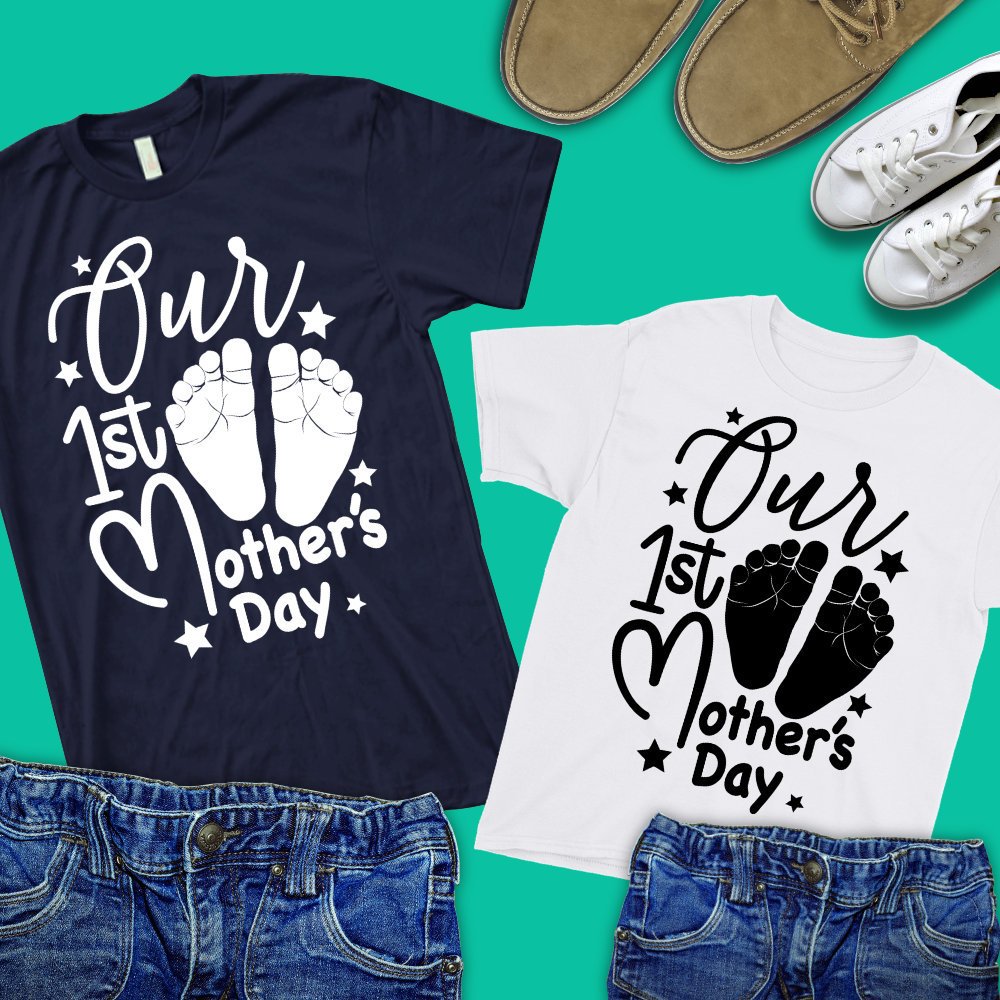 first mother's day shirt and onesie