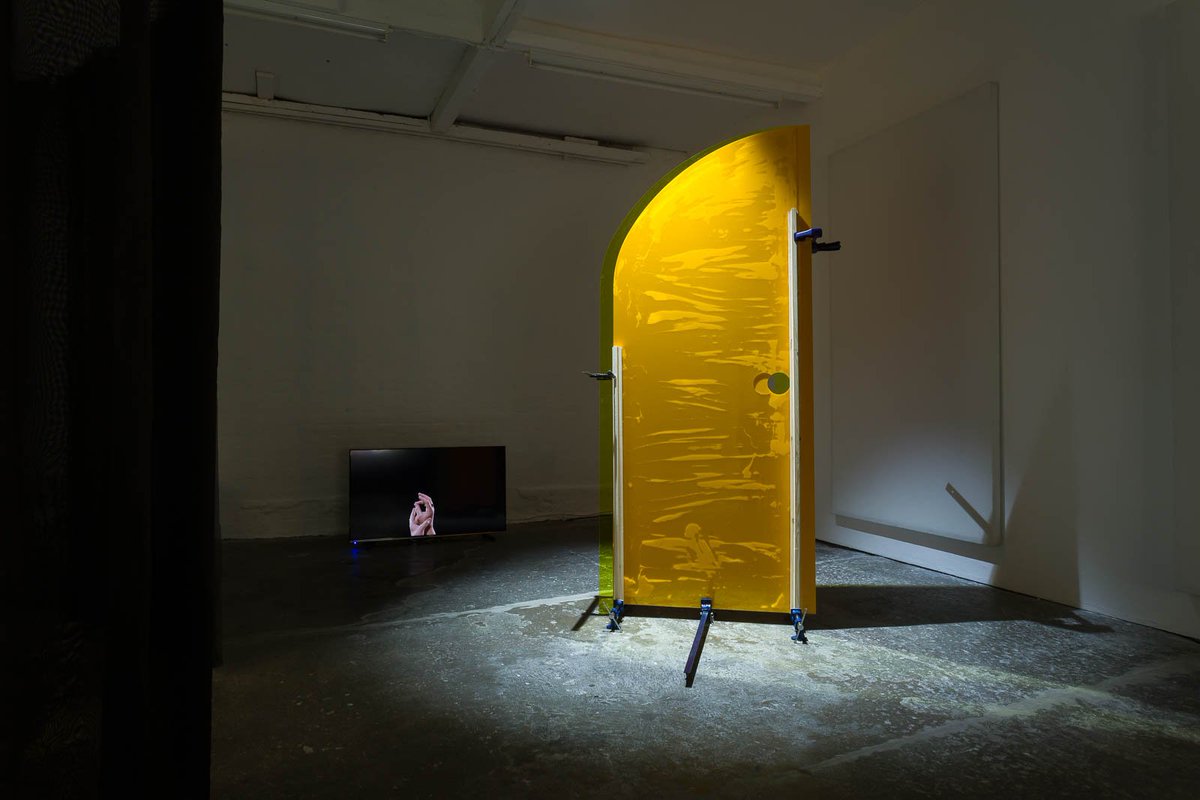 CubittGallery's tweet photo. LAST CHANCE to see Lucy Clout's exhibition A SYMPTOM which concludes this Sunday 14th April at Cubitt. The gallery is open 12-6pm. #lucyclout #cubittgallery https://t.co/0C9mVQOh9n