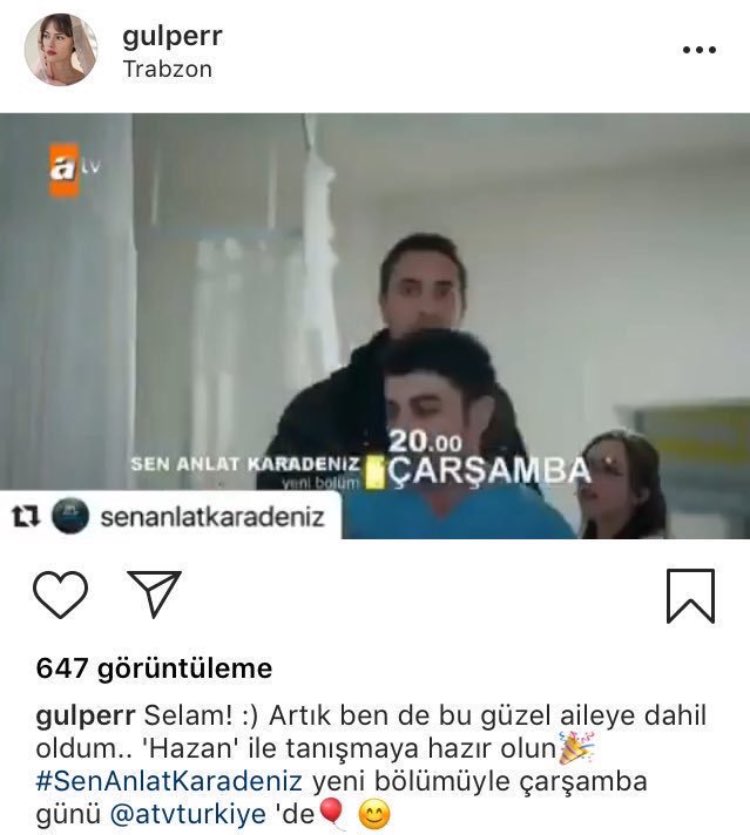 Yorumlar hemen kapanmış ahshhshahshaah 
Kusura bakma bazım senlik değil hazanlık bir durum bu,seni bu aileye fandom olarak kabul etmiyoruz anlatım en kısa zaman da gitmen dileğiyle #SenAnlatKaradeniz
