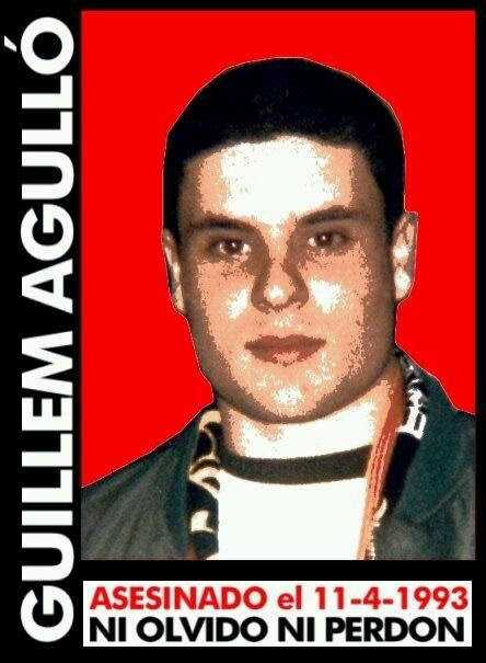 LQSomos's tweet photo. Hoy hace 26 años que Guillem Agulló, joven independentista de izquierdas, fue asesinado por un grupo de nazis. El autor, Pedro Cuevas, es todo un ejemplo de la impunidad de algunos antes los Justicia, y se presenta a las elecciones por Vox... ¡Ni olvido, ni perdón! https://t.co/wkLFYojpQ4