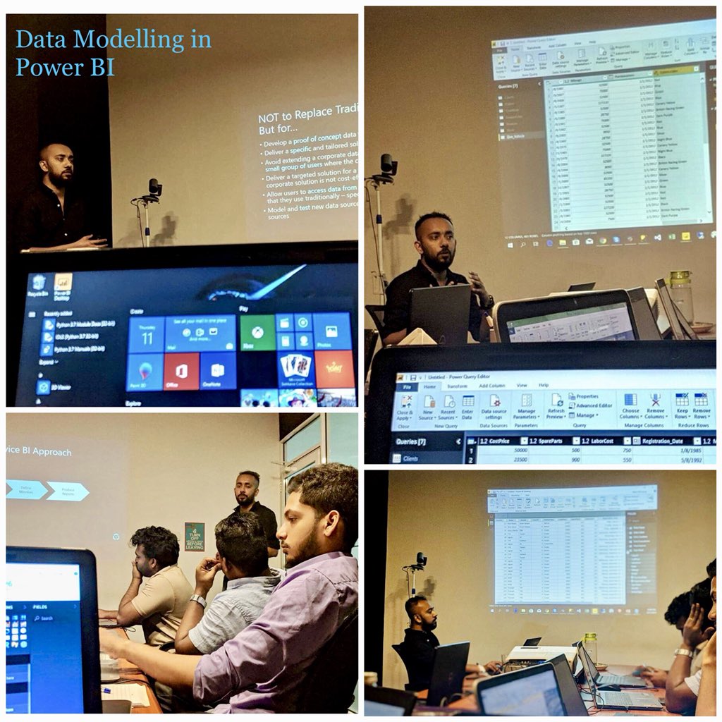 Rad_Reza's tweet photo. Top story: @nisalm: 'It has always been a pleasure to teach and share knowledge on what I love . Conducted a Hands-on lab session on โData Modelling using Power BIโ
#powerbi #datamodelling #dimensionalModelling #powerqโฆ https://t.co/hRDTe3xAIr, see more https://t.co/HrVeijt1vv