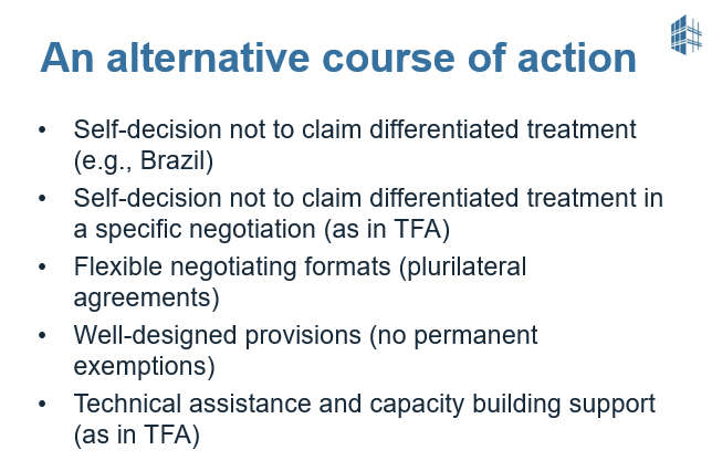 PIIE's tweet photo. Here are some of @_AnabelG's recommendations for #ChangingTrade away from "special and differential treatment" (TFA = Trade Facilitation Agreement). https://t.co/p6tXPNDNZ0 https://t.co/2pRzuLBk3N