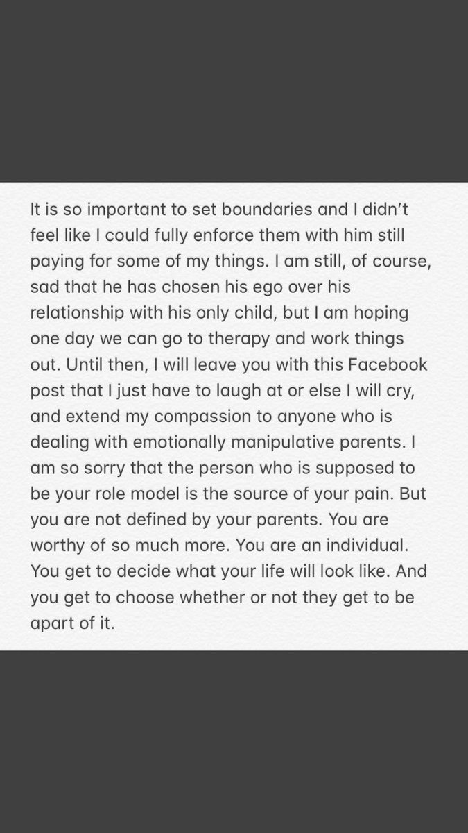TaylorMae722's tweet photo. This is REAL good @madisenkuhn 
Got issues with your parents? Give this little piece a read https://t.co/GiDvDOnnL8