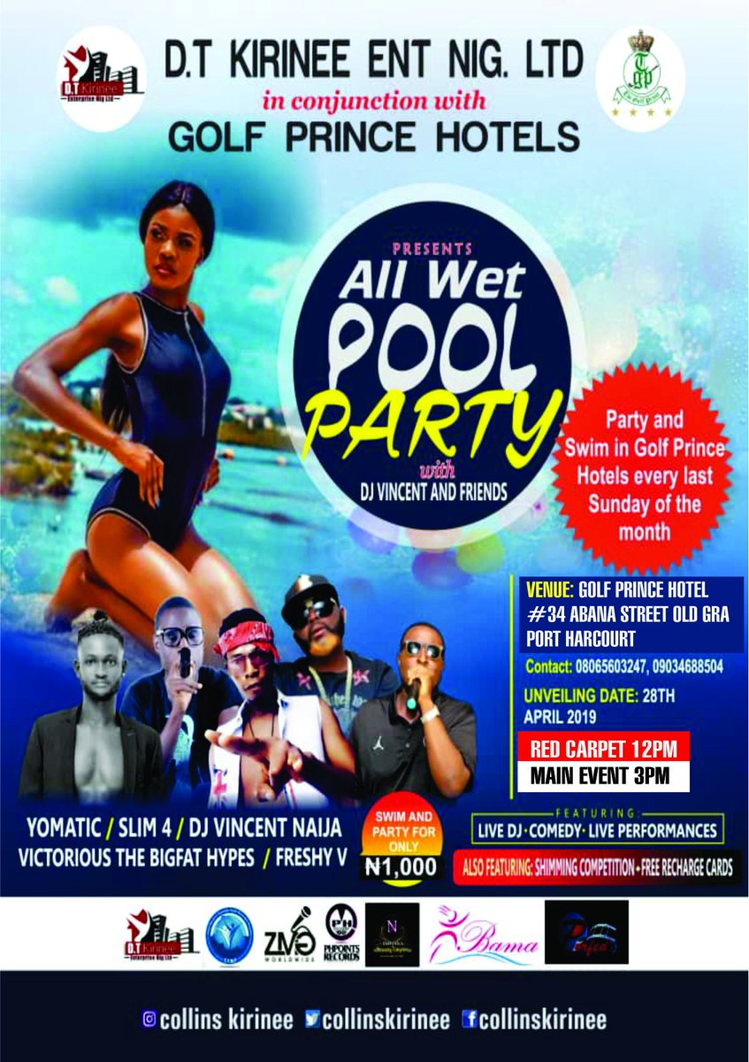 ph_points's tweet photo. Like we promise, we will be coming through with exciting pool party every last Sunday of the month. 
@Rekkeys_67
@PHtraffic
 @sellItinABUJA 
@dtkirinee 
@DirectPHC @Ph_designershops#DTKirineeEntNigLtd
#GolfPrinceHotelsLtd
#Team_TYMF2019 https://t.co/8Nxl2NfStv