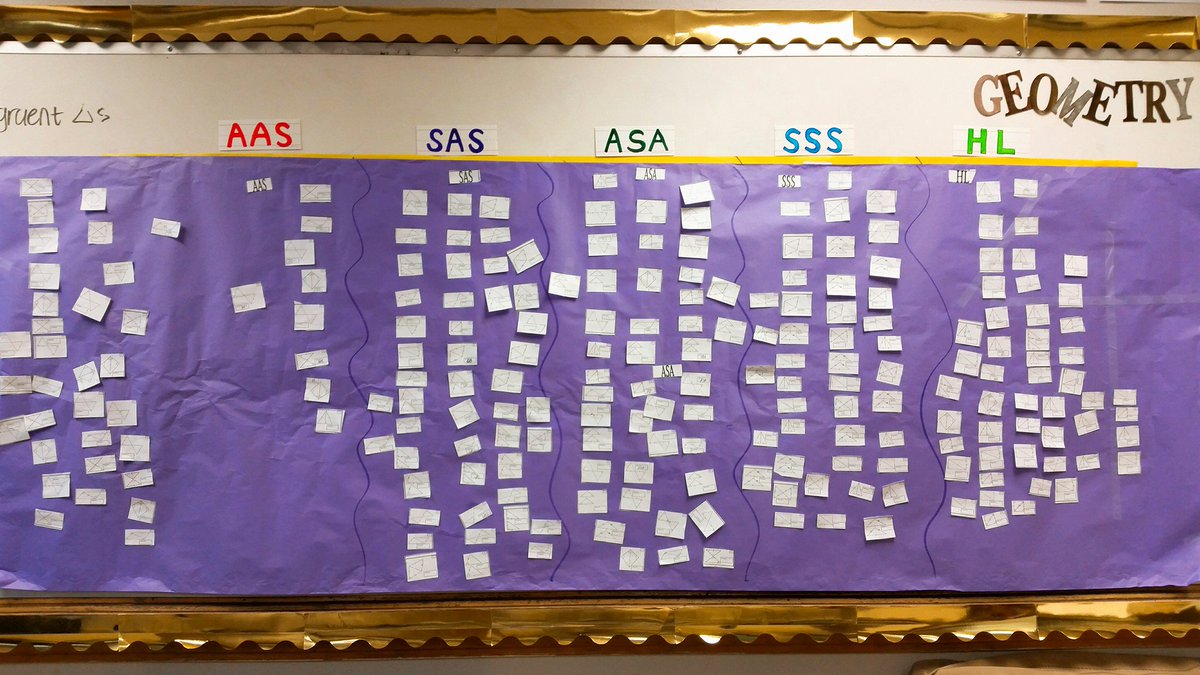 mathteachertx's tweet photo. How To Find if Triangles are Congruent: SSS, SAS, ASA, AAS and HL 🔺 https://t.co/8YBzjbvAvg