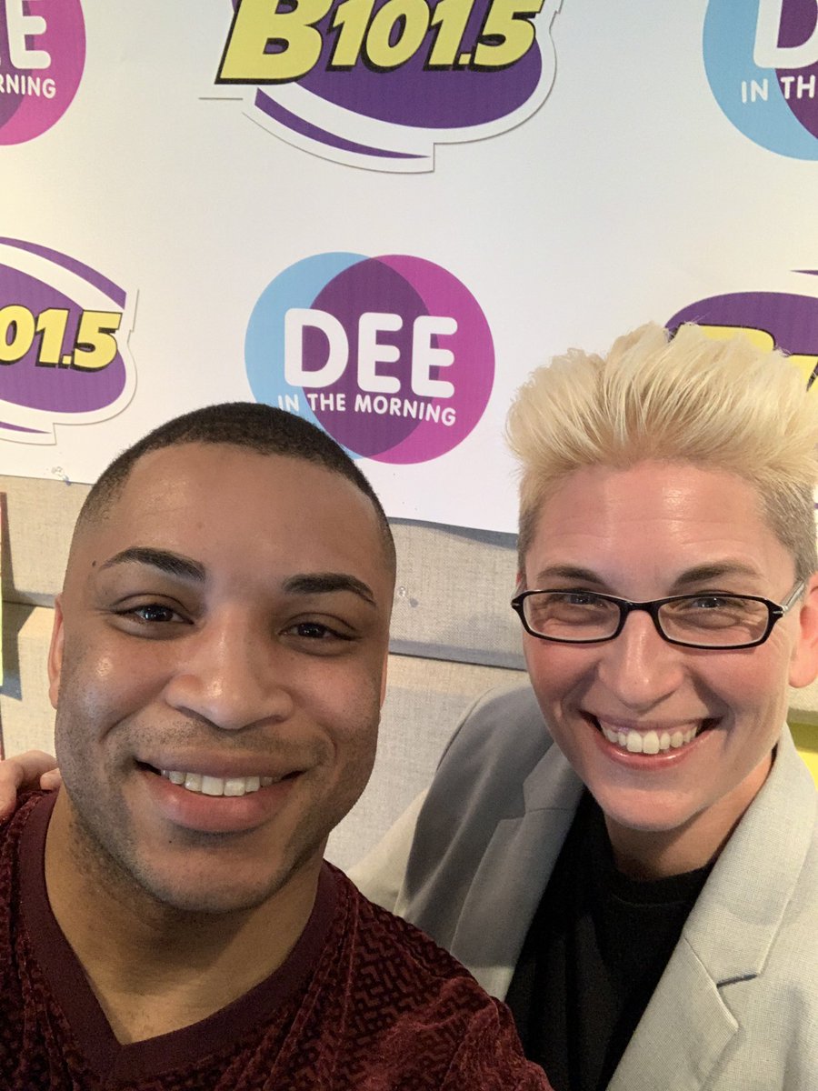I love sitting down with my friend <a href="/DeeontheB/">Dee in the Morning!</a>. Interview will air May 5th! #ComingSoon #BeneathTheScar #B1015 #ImLivingMyBestLife deuntaydiggs.com