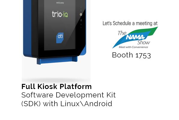 OTIGlobal's tweet photo. Revolution for Payment Evolution
#TheNAMAShow @NAMAvending
https://t.co/nUs7xhnNNX
#cashlesspayments #otiglobal #goingaboveandbeyond #trioiq #evolution #payment #retail https://t.co/8UebKxCef6