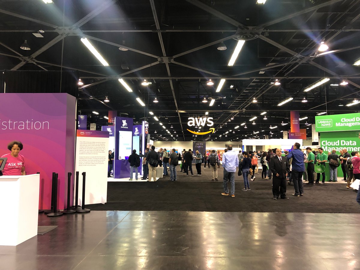 NewtGlobal's tweet photo. We're at #AWSSummit Anaheim! Our team would love to connect with you! Join us.

#AWS #networking #HybridClouds #serverless #iot #cloud #MachineLearning https://t.co/PZEJp3aeQ1