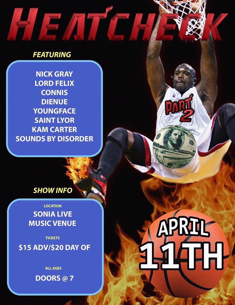 Heatcheck going down tonight at Sonia 🔥🔥🔥🔈🔈🔈