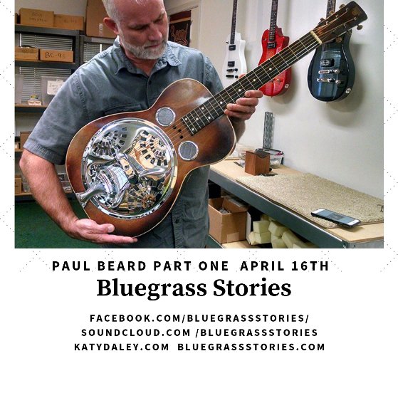BluegrassStori1's tweet photo. Next week on @BluegrassStori1 a two-part interview with Paul Beard, resonator guitar luthier. https://t.co/xDHqDZUxAm