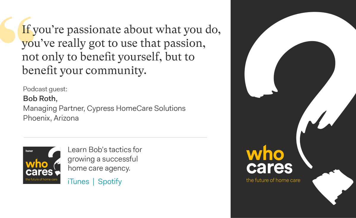 honor's tweet photo. Our newest Honor Care Network Partner @CypressHomeCare celebrates 25 years today. Listen to our latest podcast with Bob Roth on why after 25 years in the business, he's still bullish on #homecare https://t.co/8DbPXWPHfx https://t.co/68zYD7C8lI