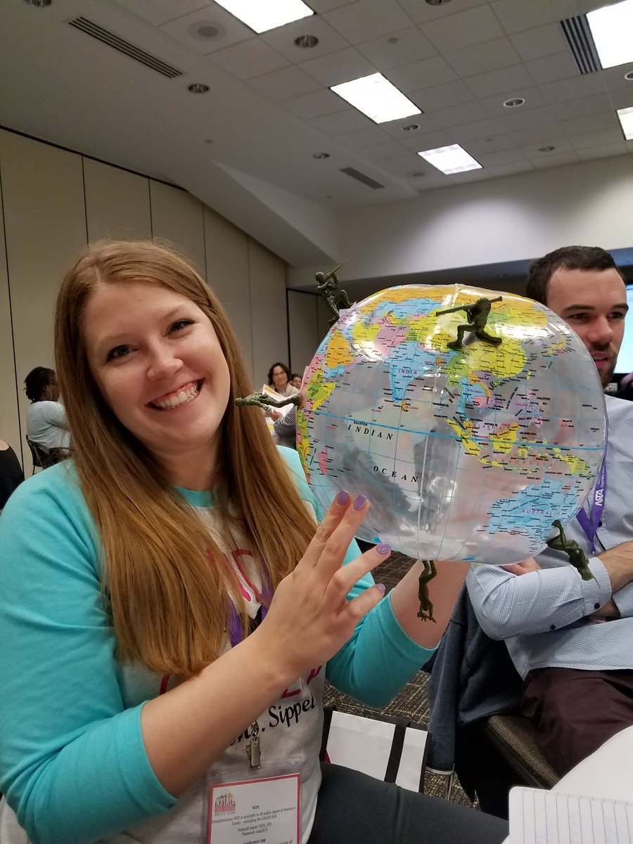 JauchsClass's tweet photo. NSTA Conference: Phenomena based learning activity...gravity. #NSTA19 #RSDLearns #thisisballwin https://t.co/o8y4AOKlFM