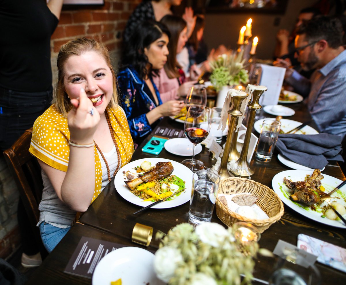 GoodinGrain's tweet photo. Last night we had the best time celebrating Ontario grains with fellow food lovers at @WoodlotTO in Toronto! To see more of last night's celebrations from our grain based dining experience, follow us on Instagram! https://t.co/mNJeo4e9RS  #CropUp2019 #CookingwithGrains https://t.co/QIGRe1QNbK