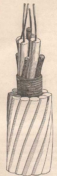 Undeterred, the brothers came back a year later with a much improved design, insulated with Gutta Percha latex resin and protected with galvanised steel wire rope, from Robert Newall and Edward Weatherly. This new design was a great success/4