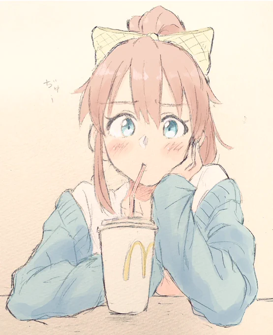 不機嫌な子お題〔ミリの佐竹美奈子ちゃん〕 