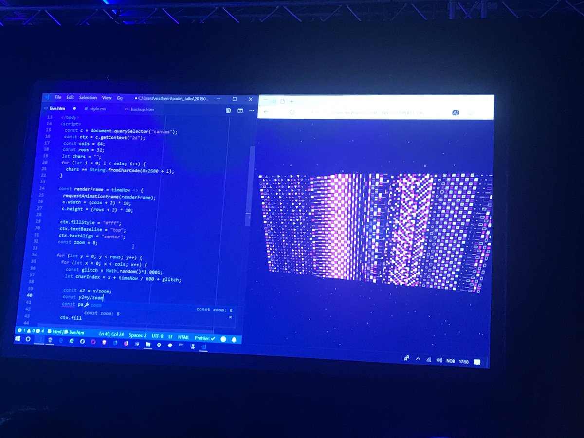 MohamedANassar's tweet image. Super entertaining live coding session by @p01 @DevOneLinz #DevOneConf